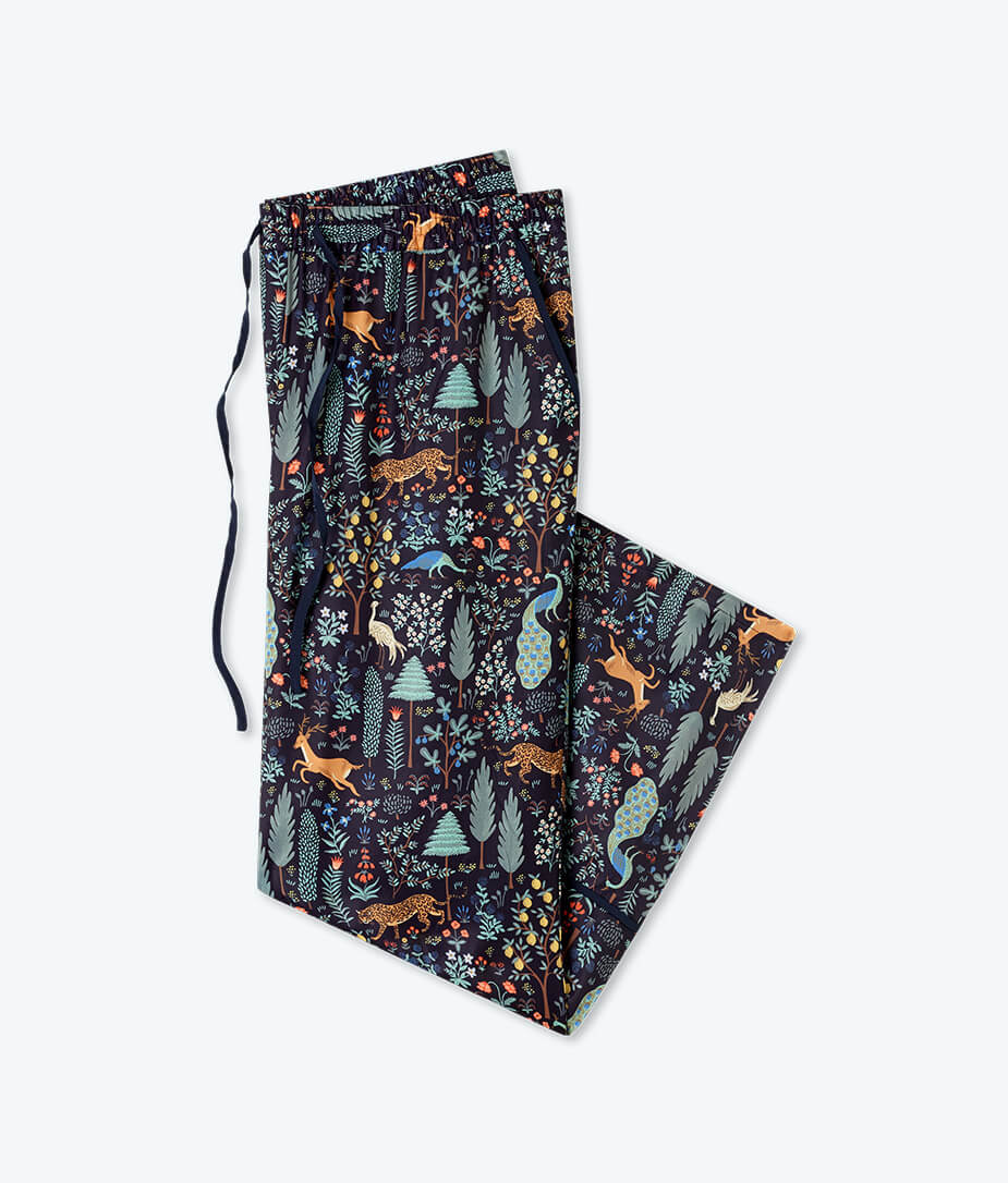 The Cloud 9 Silky Pajama Set - Menagerie