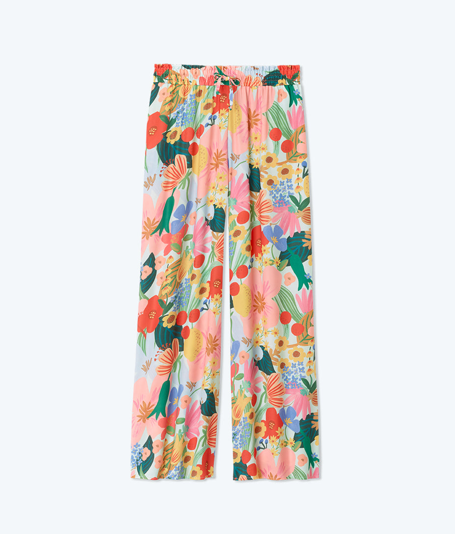 The Palazzo Pant With Ties - Sicily