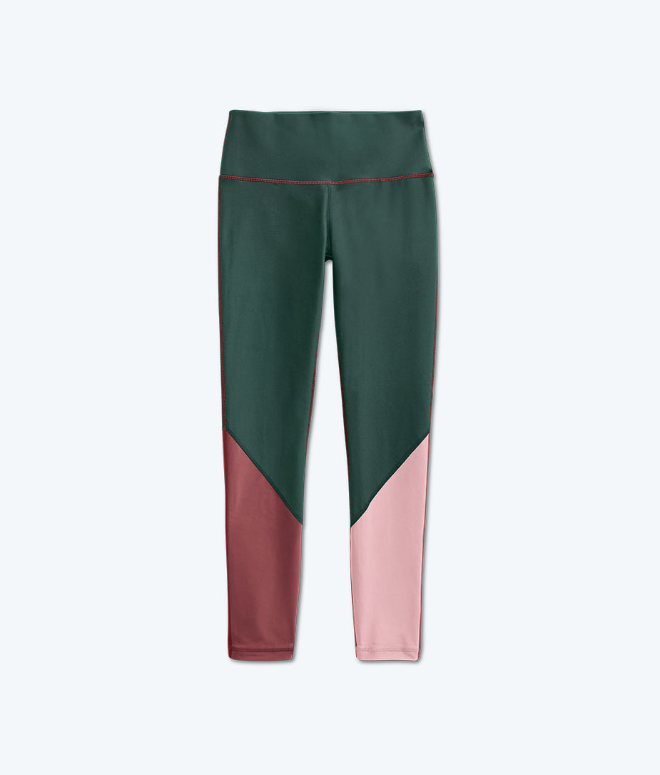 The Colorblock High-Rise Full-Length Leggings - Eden & Shell & Rosewood
