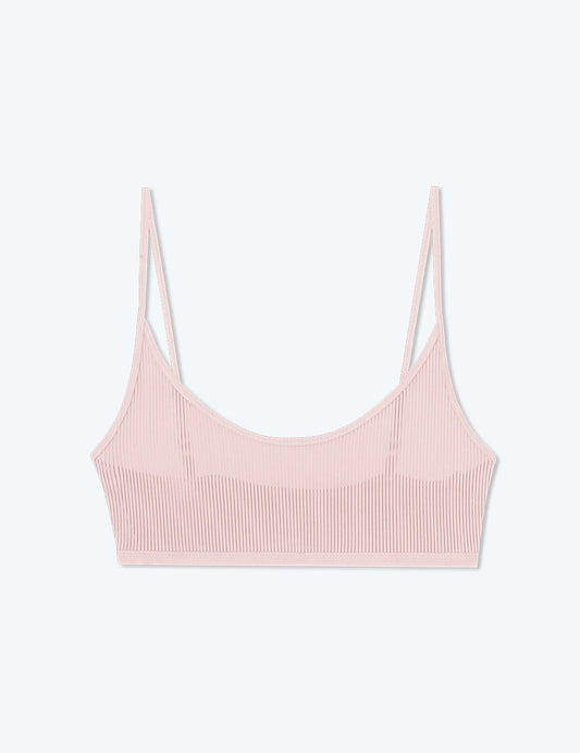 The Feel Free Adjustable Bralette - Quartz