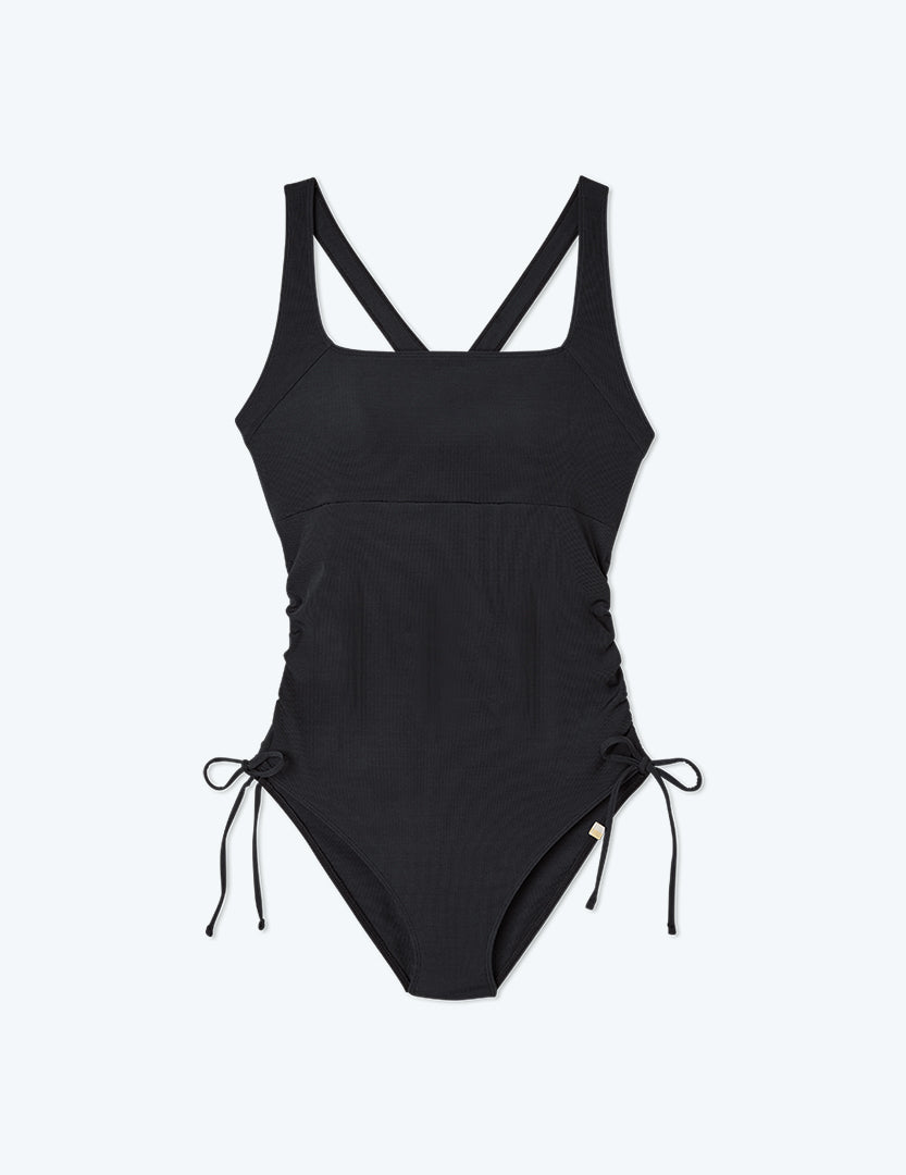 The Maternity Ribbed Cinched Current - Main