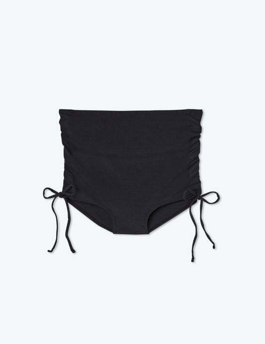 The Maternity Ribbed Cinched High Rise - Main