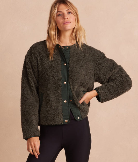 The High Pile Short Sherpa Jacket - Main