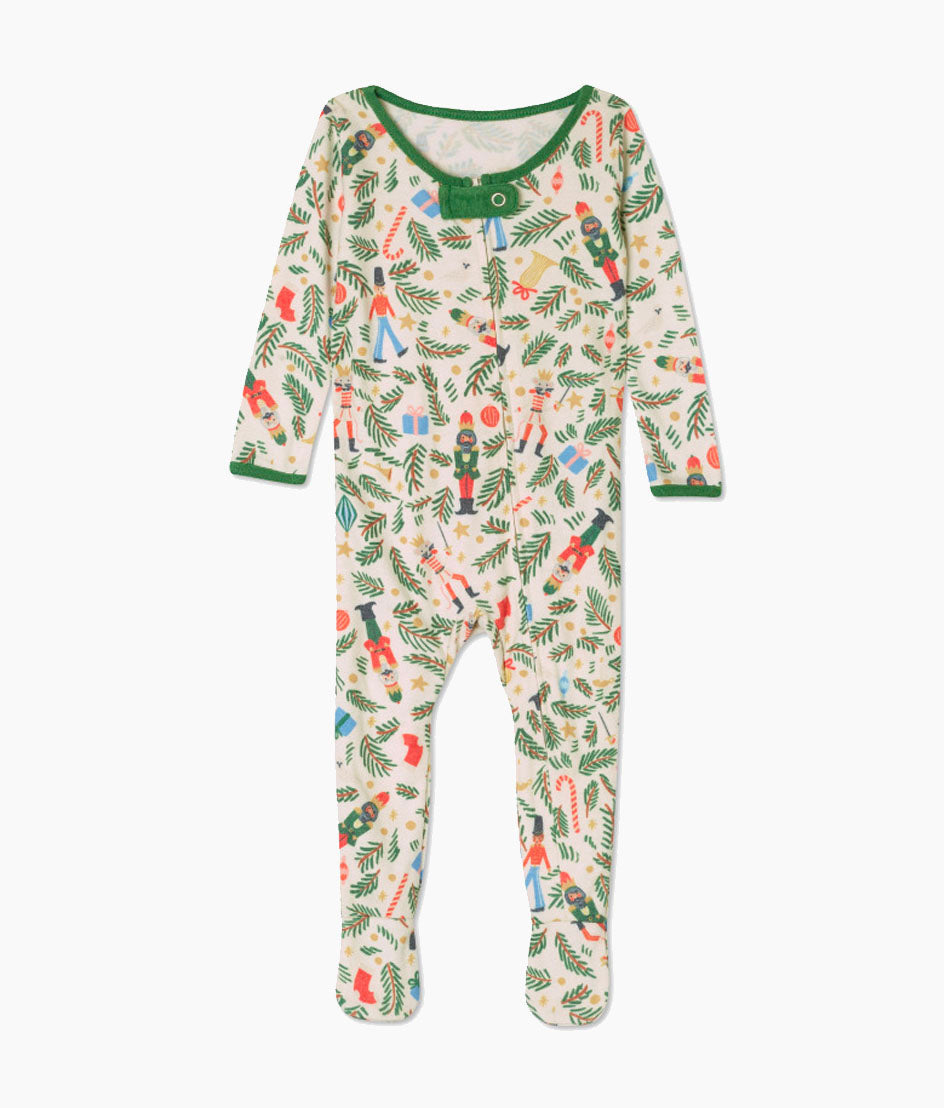 The Babiesâ Matching Family Pajama Zip Footie - Nutcracker Sweets