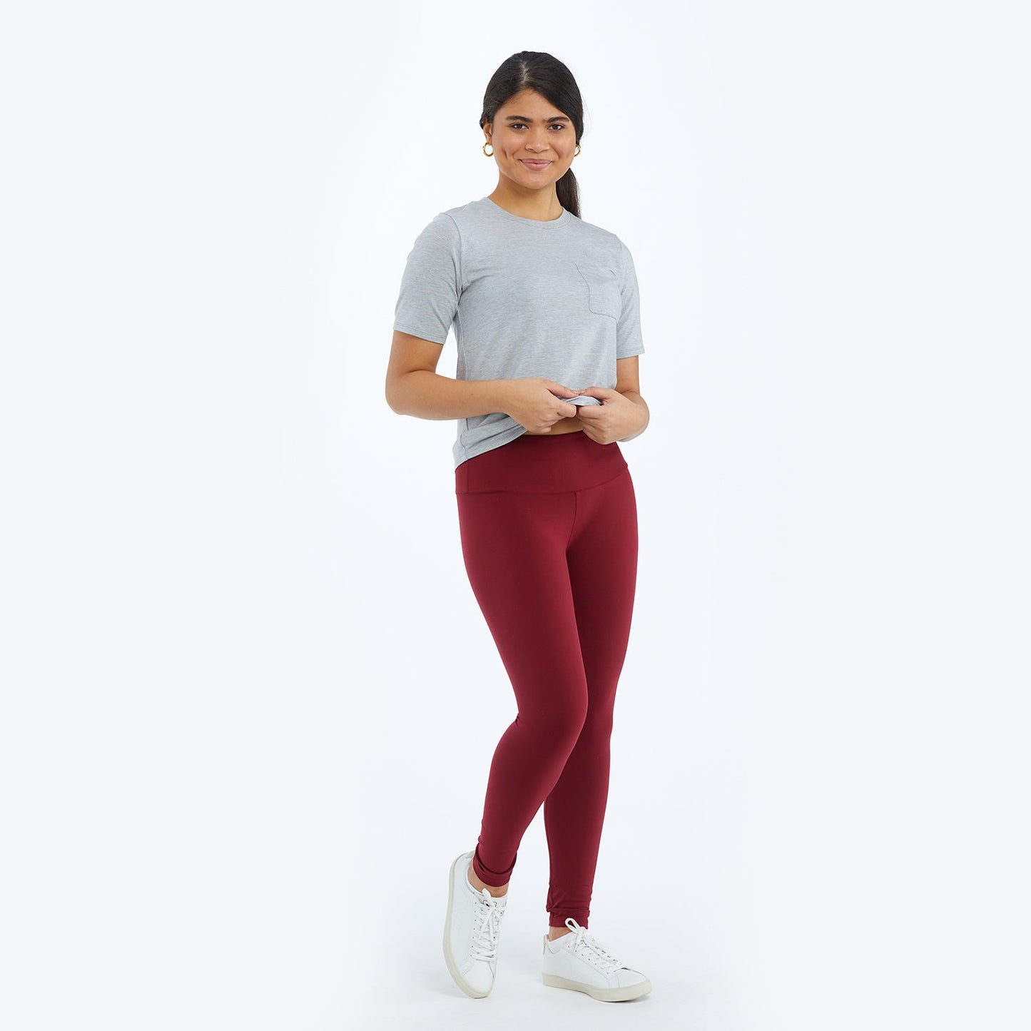 The Coziest High Rise Full Length Leggings - Main