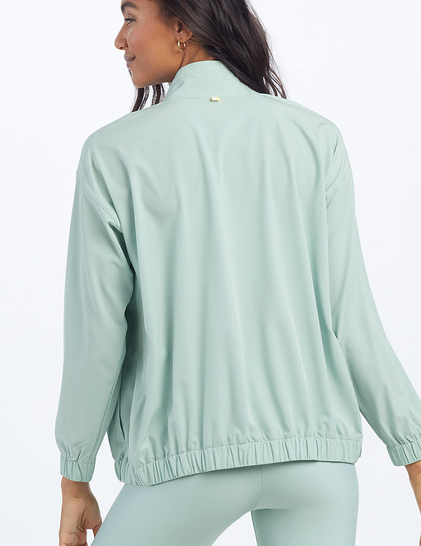 The On-The-Go Zip-Up Jacket - Sage