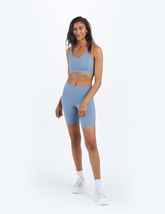 The Do-It-All High Rise Biker Shorts - Slate