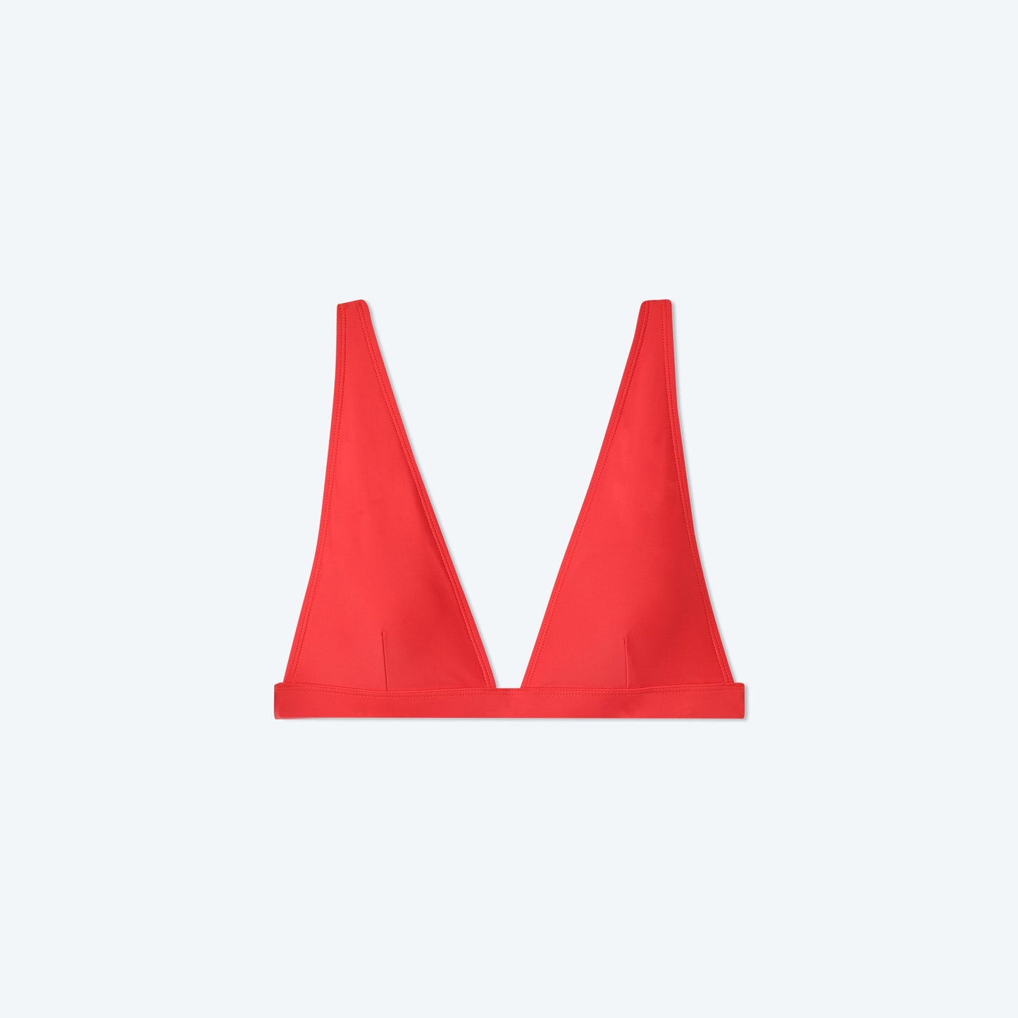 The Plunge Bikini Top - Grapefruit