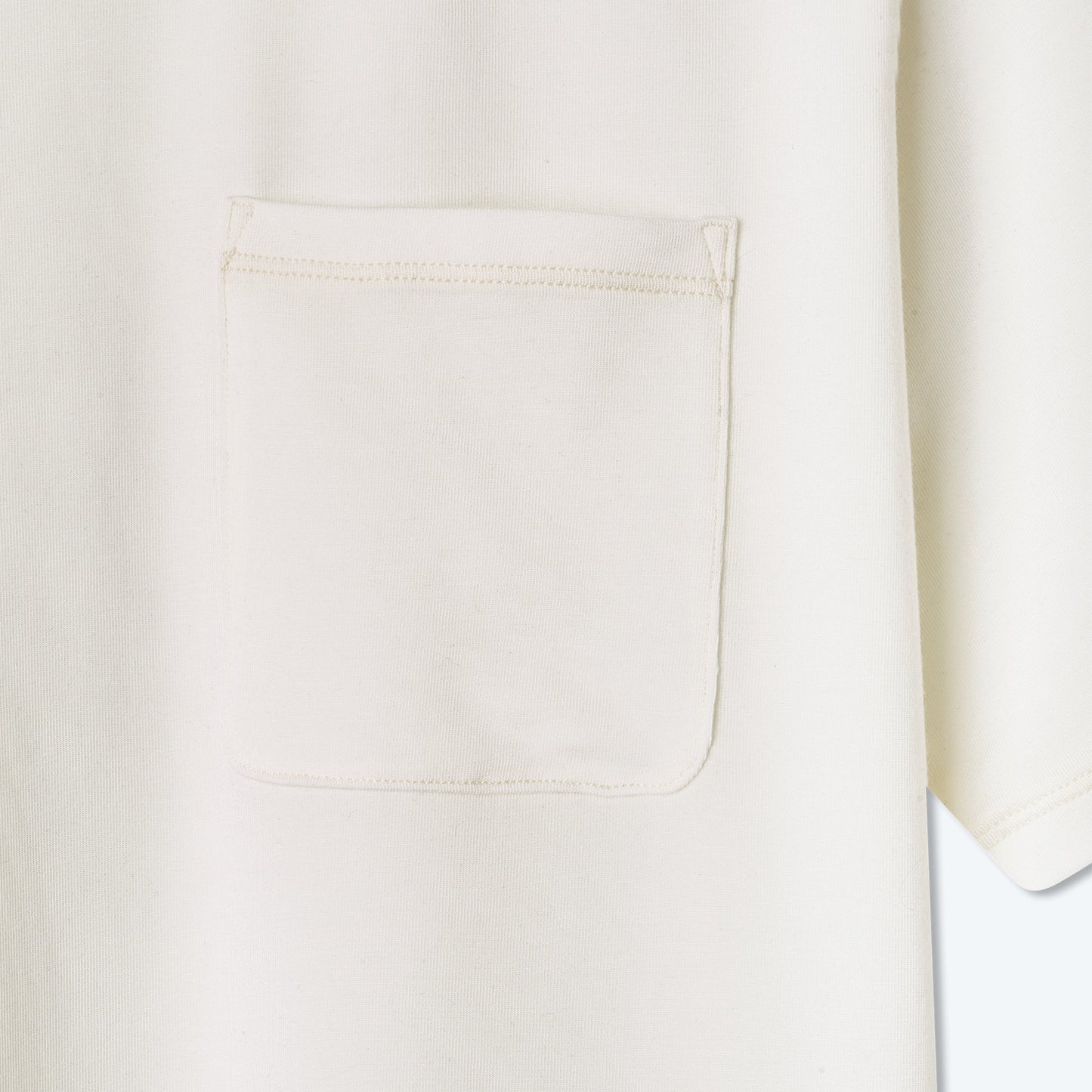 The Softest Tencel Short Sleeve Pocket T-Shirt - White Sand