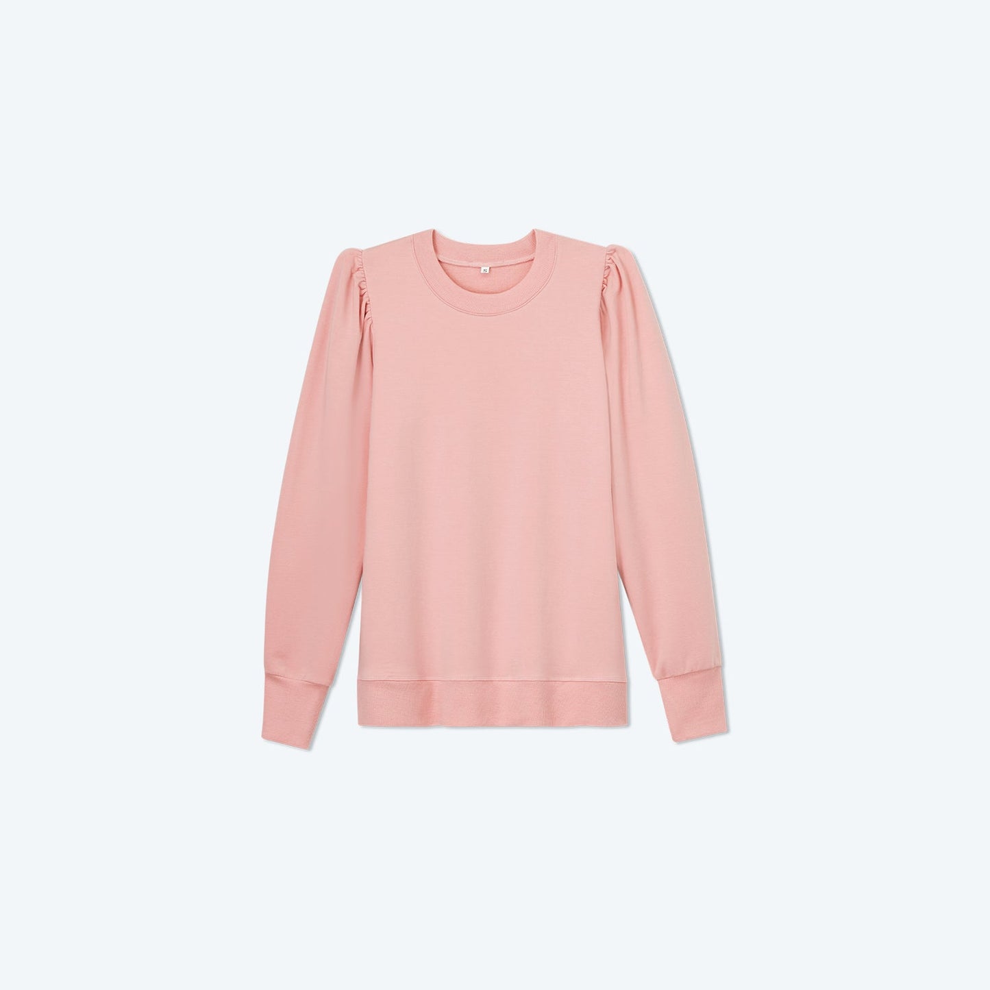 The Softest French Terry Puff Sleeve Pullover - Main