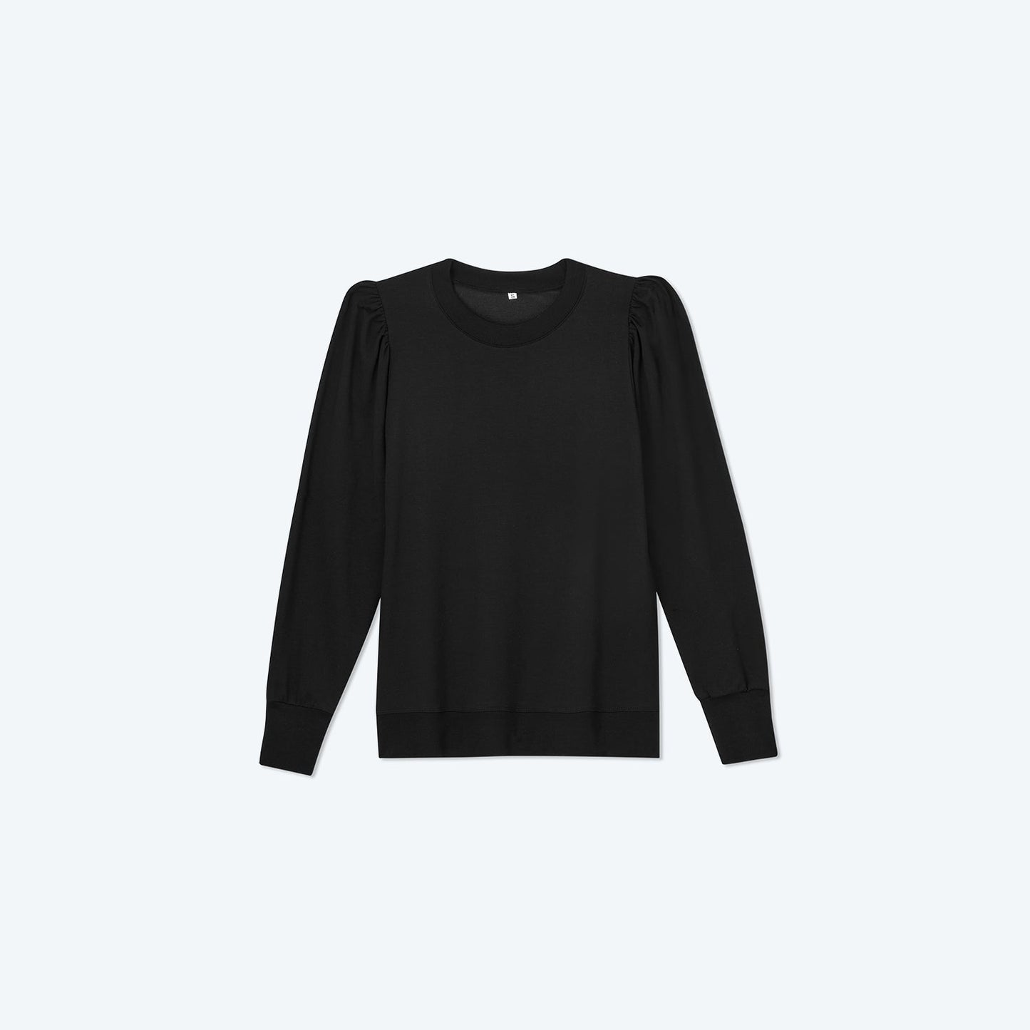 The Softest French Terry Puff Sleeve Pullover - Main