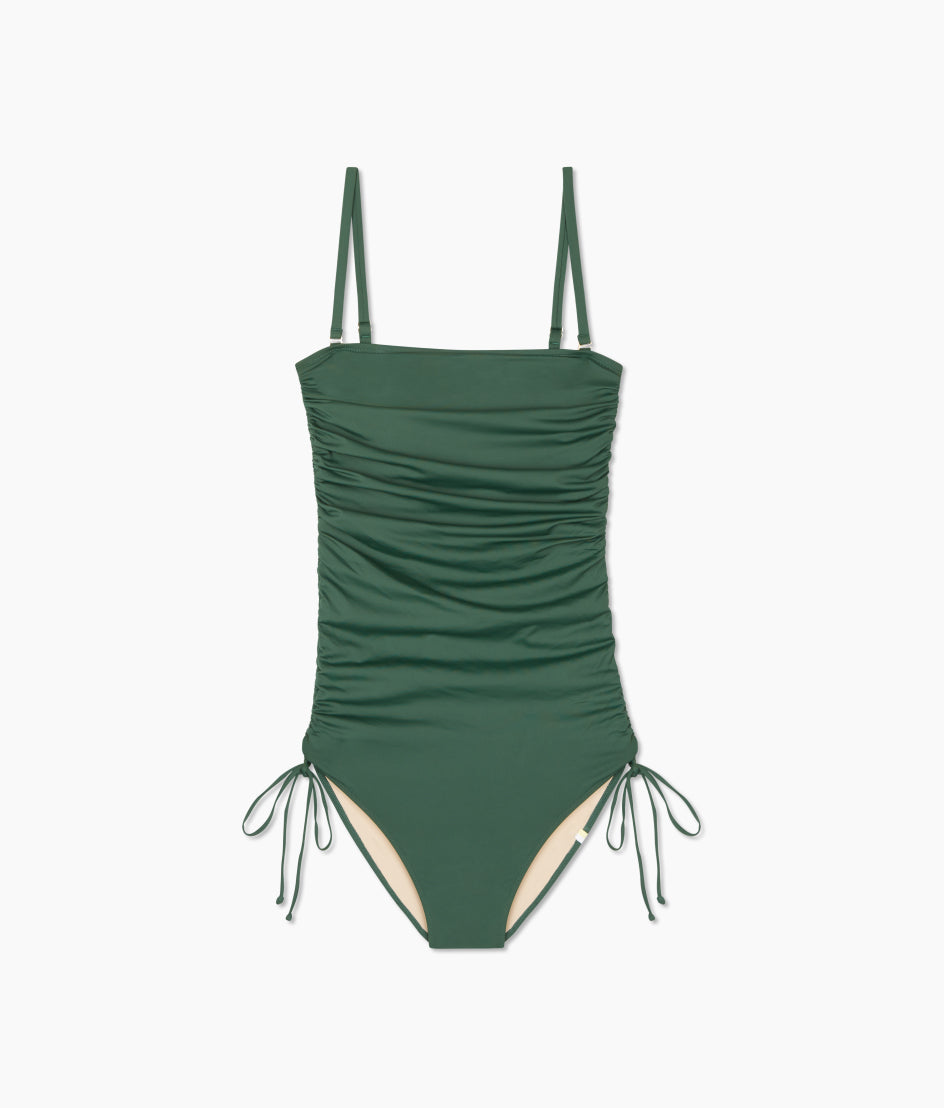 The DreamDrape Cinched Bandeau - Olive