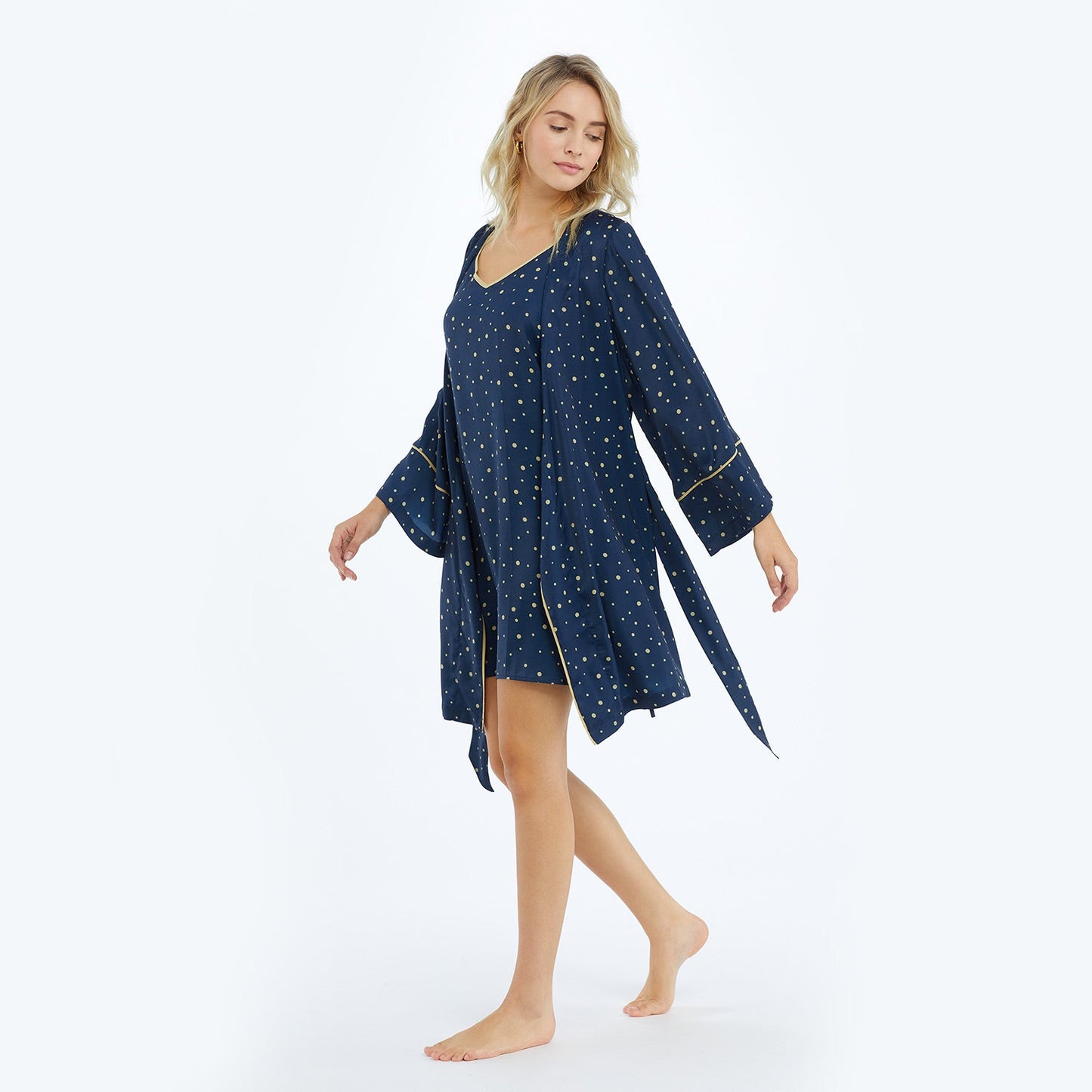 The Cloud 9 Silky Robe - Main