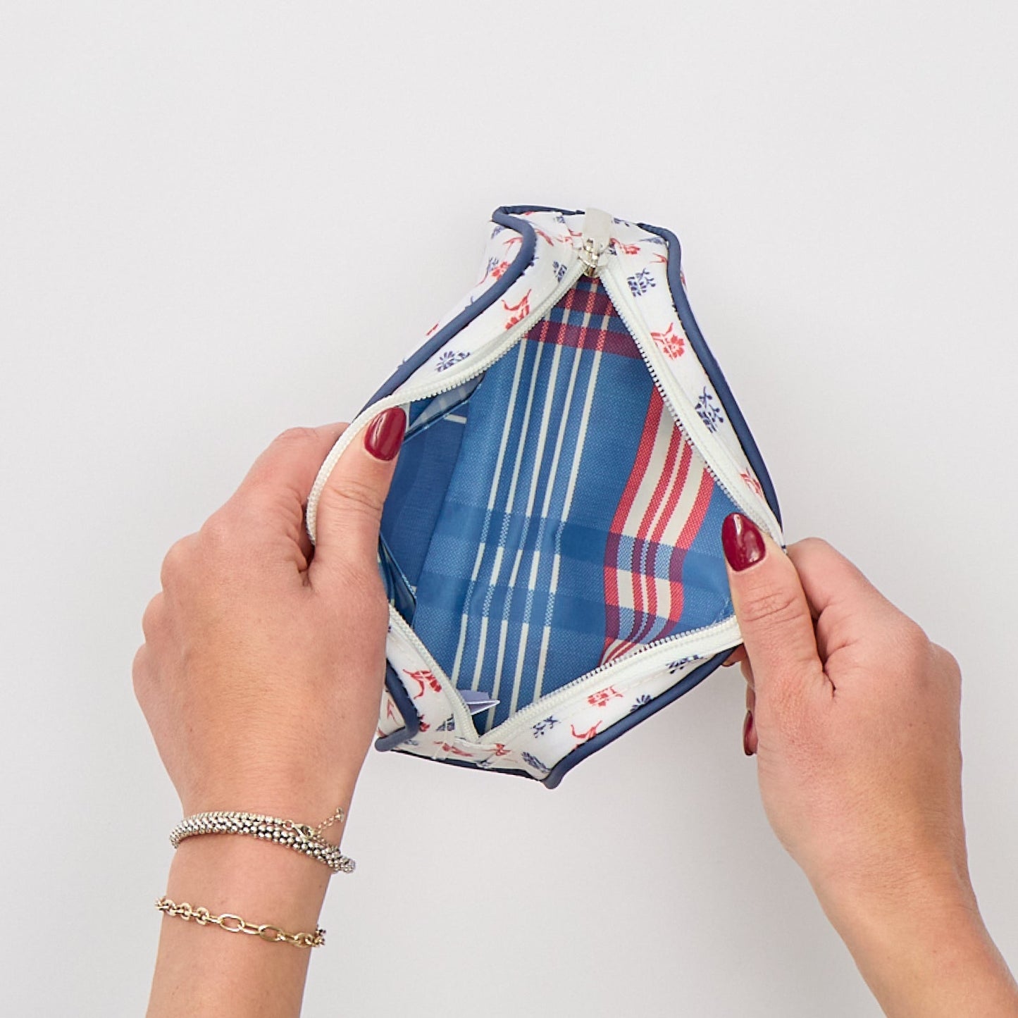 Summersalt x Weezie Mini Patterned Toiletry Bag