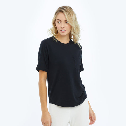 The Softest Tencel Short Sleeve Pocket T-Shirt - Sea Urchin