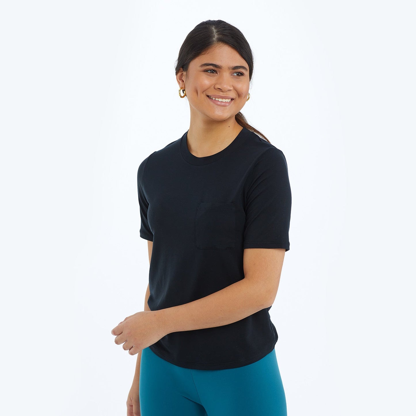The Softest Tencel Short Sleeve Pocket T-Shirt - Main