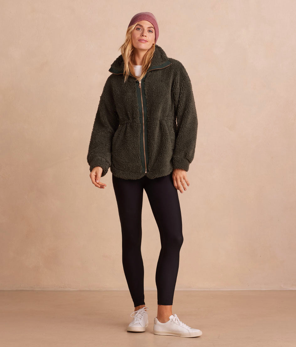 The Coziest Cashmere Blend Hat - Rosewood & Shell