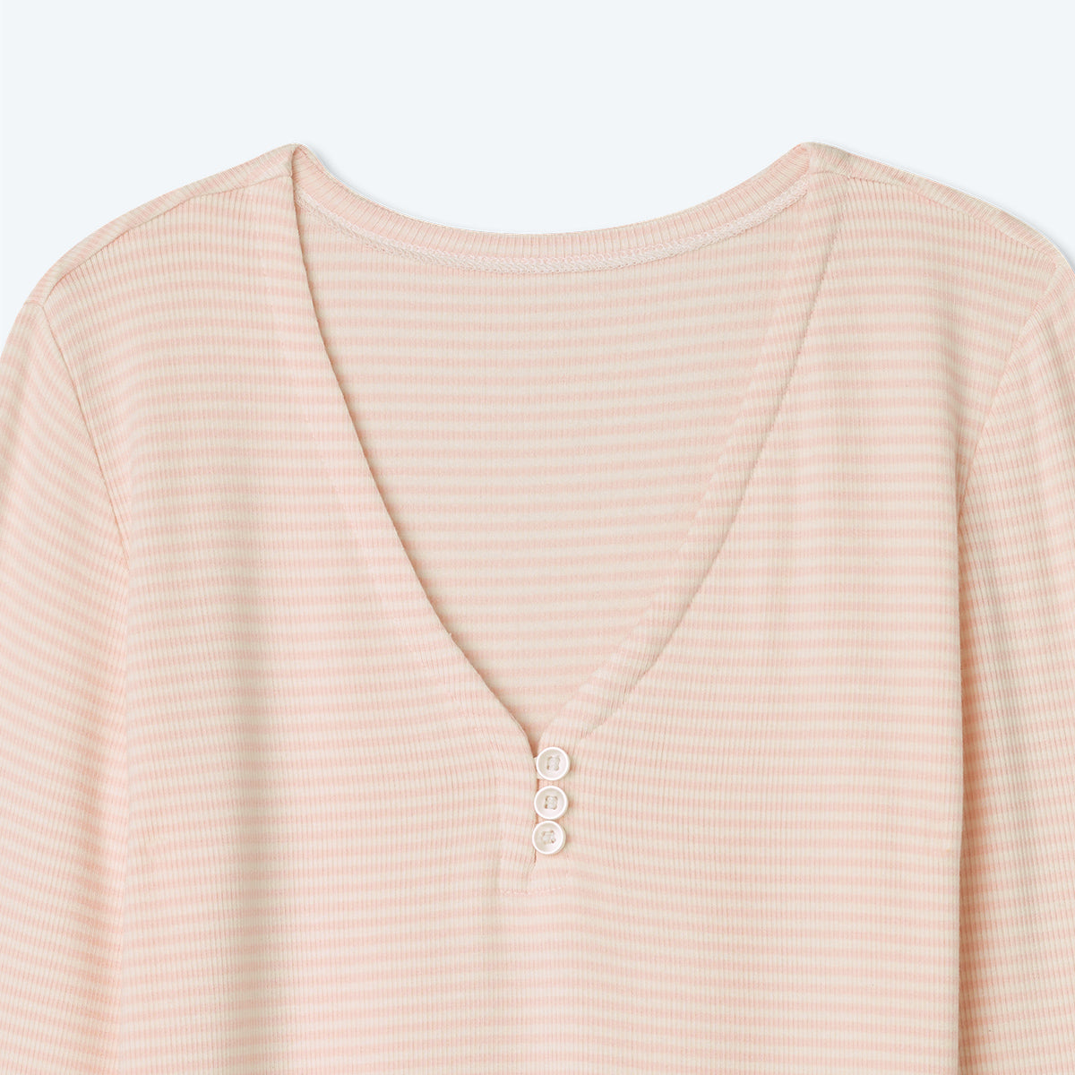 The Softest Ribbed Long Sleeve Henley - Main