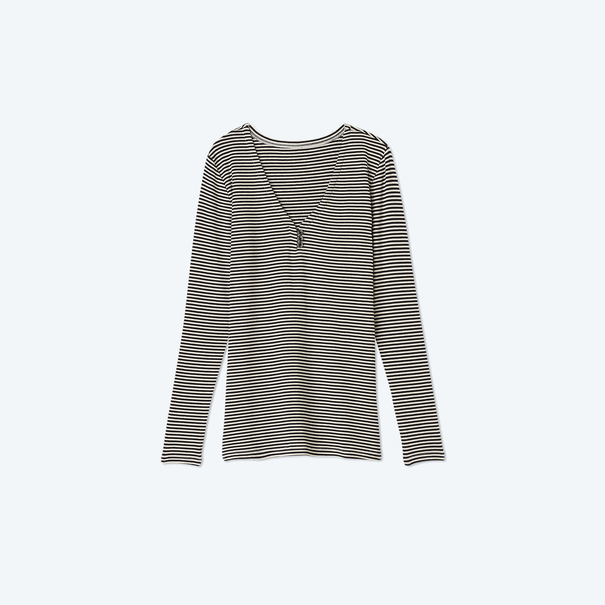 The Softest Ribbed Long Sleeve Henley - Main