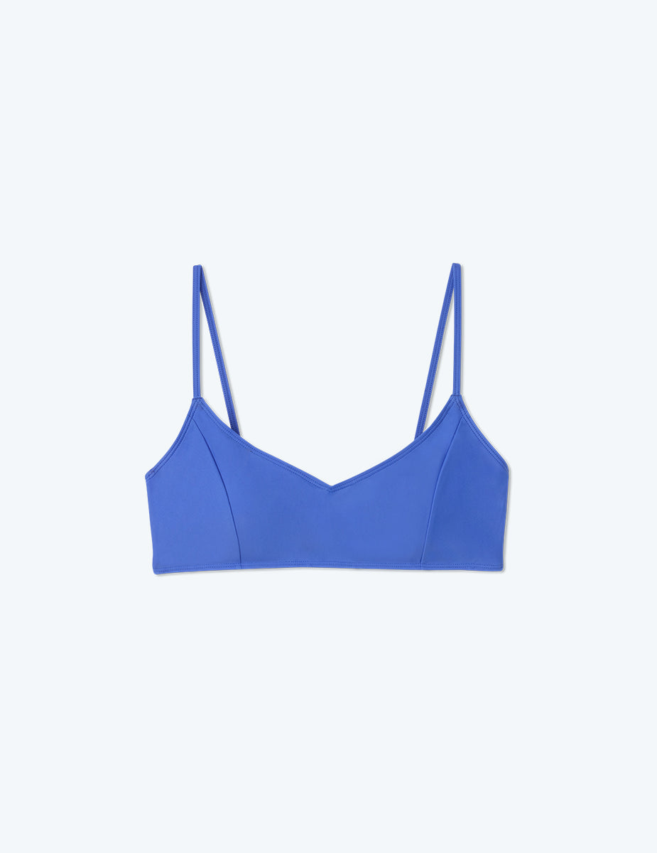 The Wanderlust Bikini Top - Hydrangea
