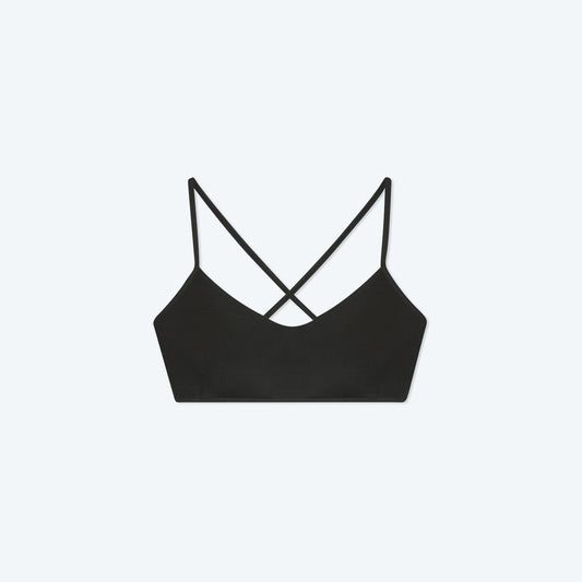 The Maternity Ribbed Voyager Bikini Top - Sea Urchin