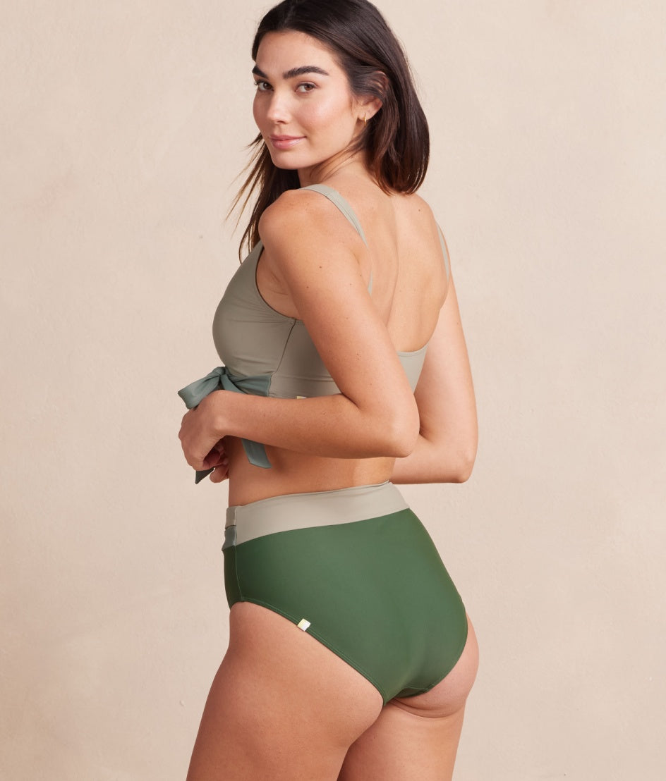 The Perfect Wrap Bikini Top - Palm & Pebble