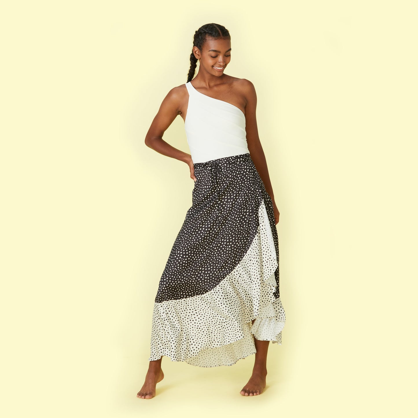 The Beach to Brunch Wrap Skirt - Main