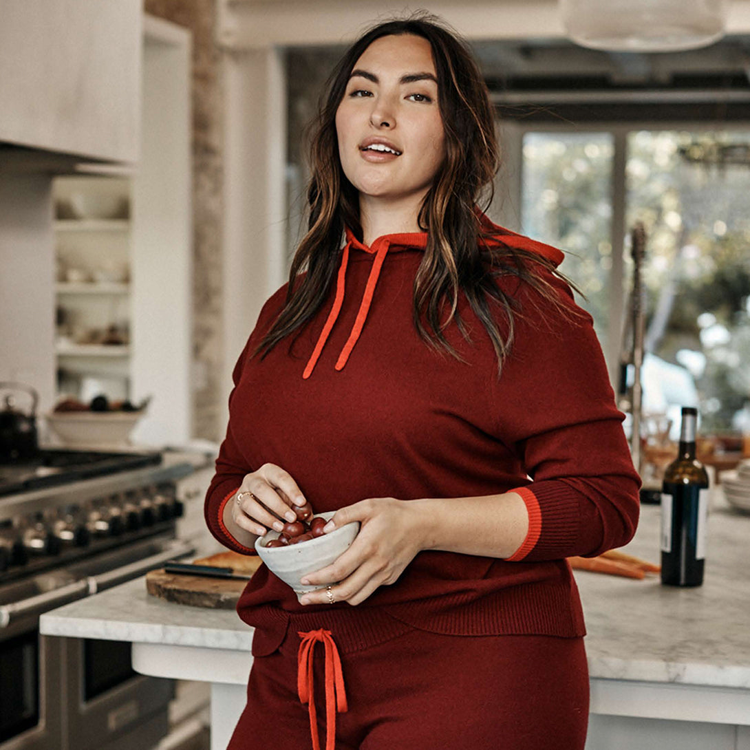 The Coziest Cashmere Blend Hoodie - Main