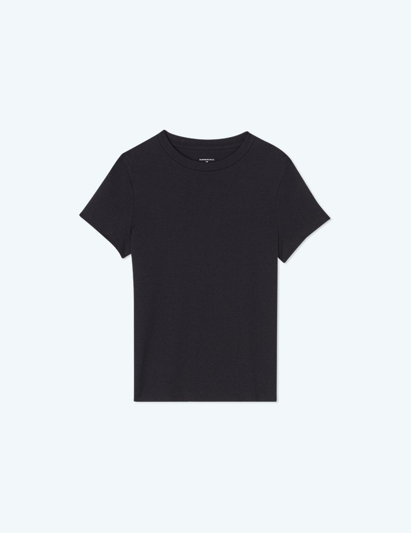 The Luxe Pima Fitted Tee - Main