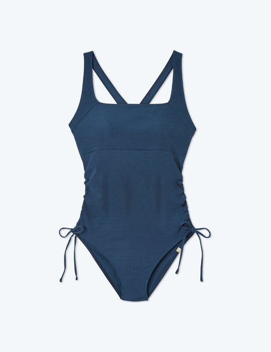 The Maternity Ribbed Cinched Current - Main