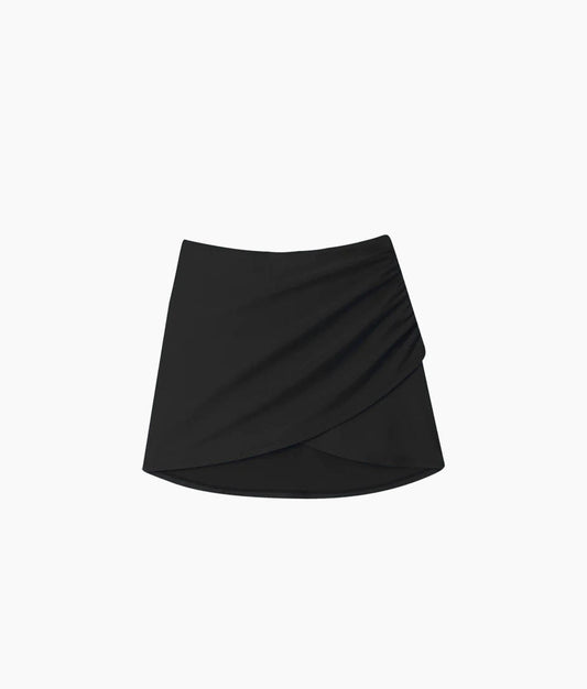 The Ruched Swim Skirt - Sea Urchin