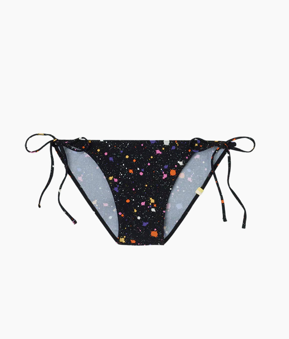 The String Bikini Bottom - Paint Splatter in Sea Urchin