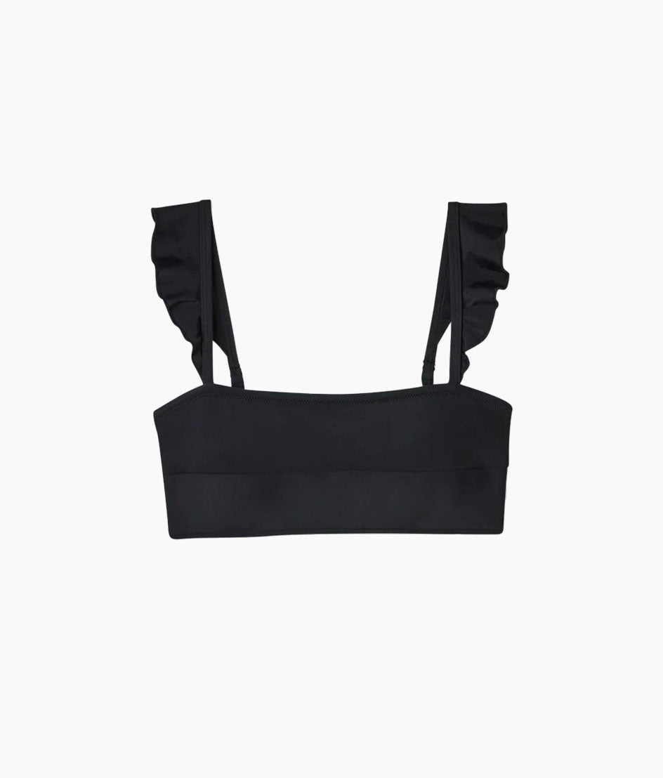 The Ruffle Oasis Bikini Top - Sea Urchin